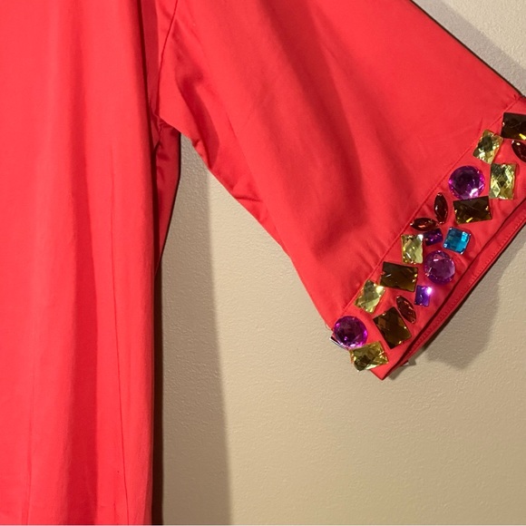 Newport News red gem dress size 12 NWT - Picture 5 of 11